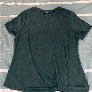 knit front tee - works for maternity too